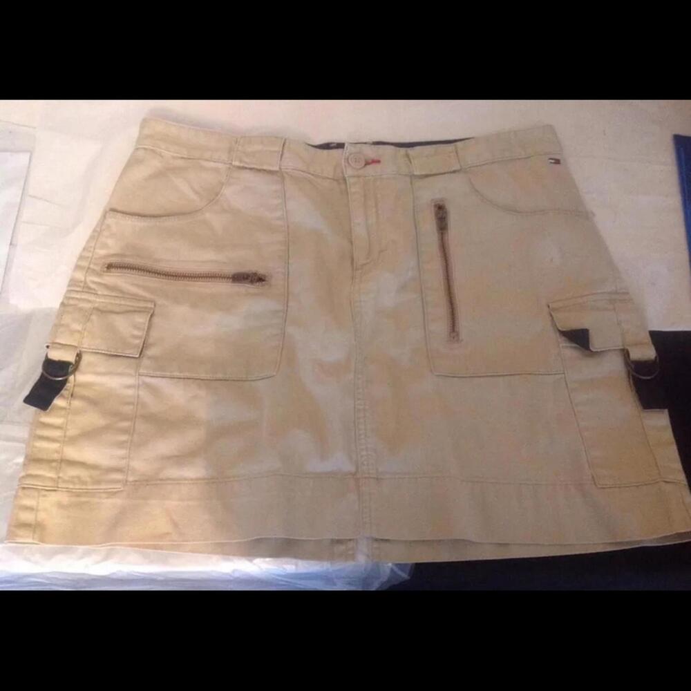 Tommy Hilfiger Tan Mini Skirt size 13
